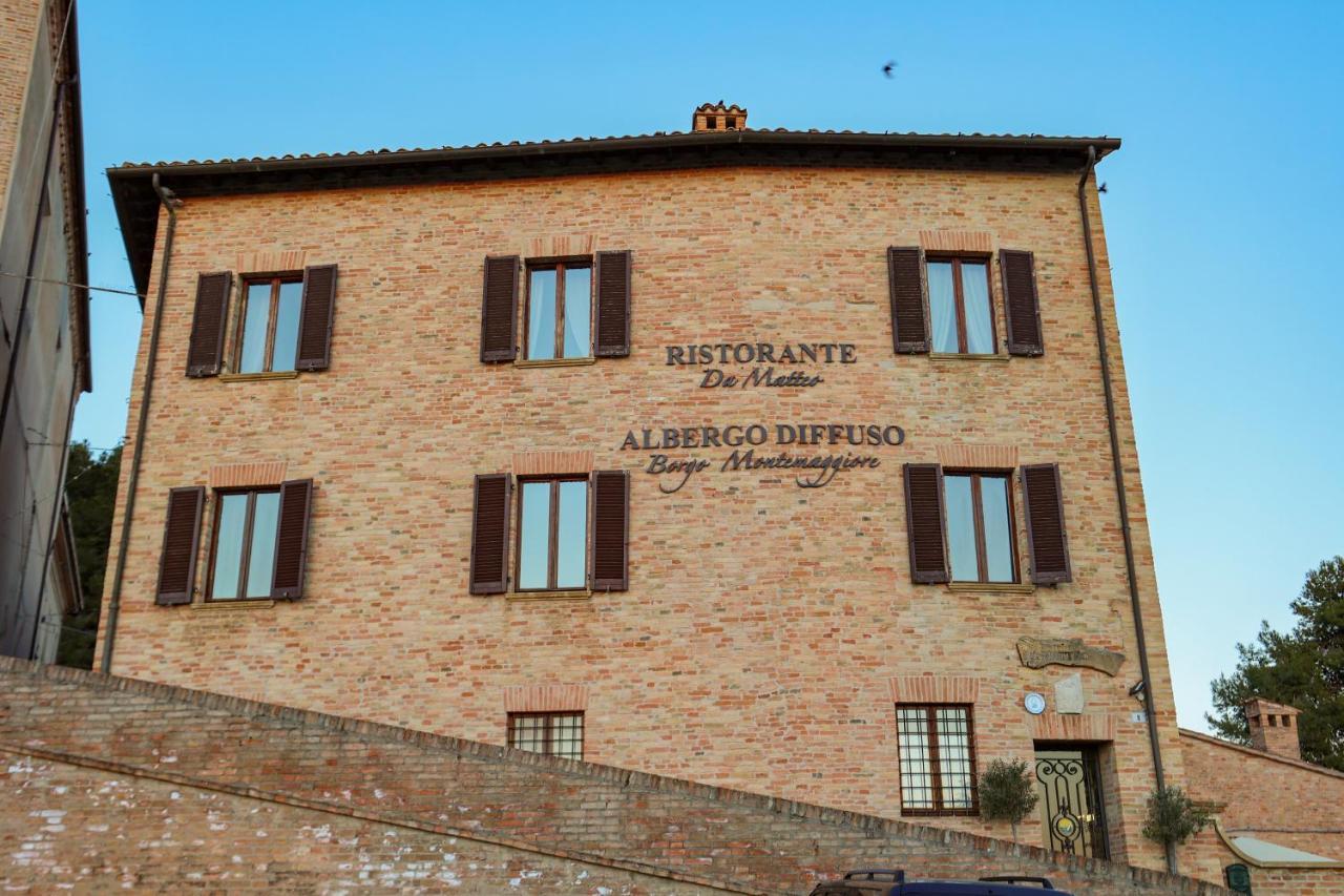 Albergo Diffuso Borgo Montemaggiore Montemaggiore al Metauro Екстериор снимка